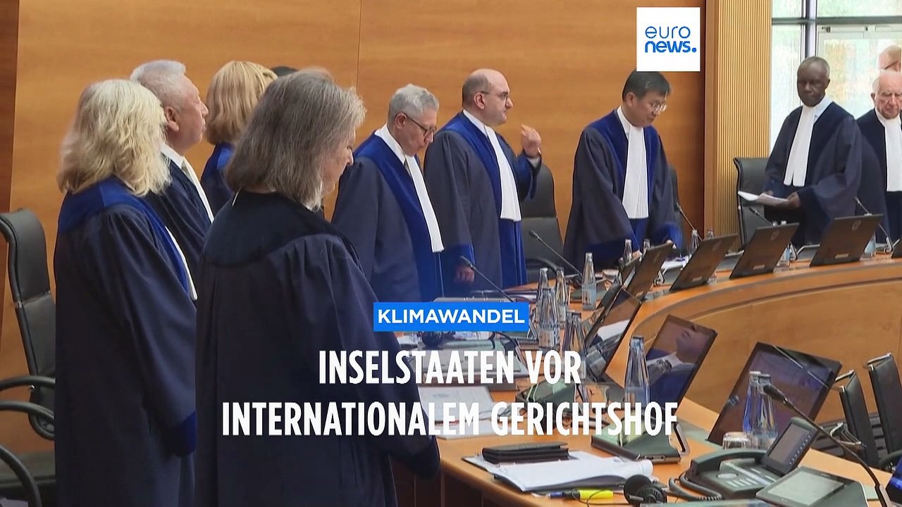 Verpflichtung klimaschutz? seegerichtshof hört kleine inselstaaten an