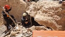 Equipos de la UME se despliegan en Marruecos y hallan cuerpos del terremoto