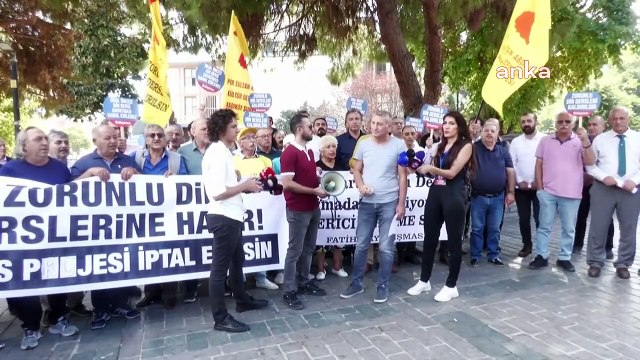 Eğitim Örgütlerinden İstanbul İl Milli Eğitim Müdürlüğü Önünde Eylem: Derslerin Cuma Namazı Saatlerine Göre Düzenlenmesi ve Karma Eğitim İlkesinin...