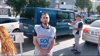 SOL Parti İzmir İl Örgütü, ÇEDES protokolüne karşı eylem yaptı