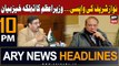 ARY News 10 PM Headlines 11th September 2023 | PM Kakar comments on Nawaz Sharif