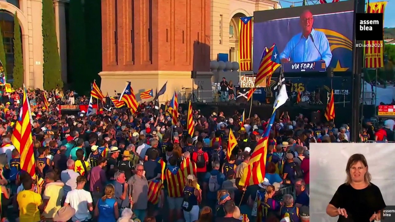 Xavier Antich, president d'Òmnium: "L'estat espanyol mai no podrà aturar la força de la gent d'aquest poble"