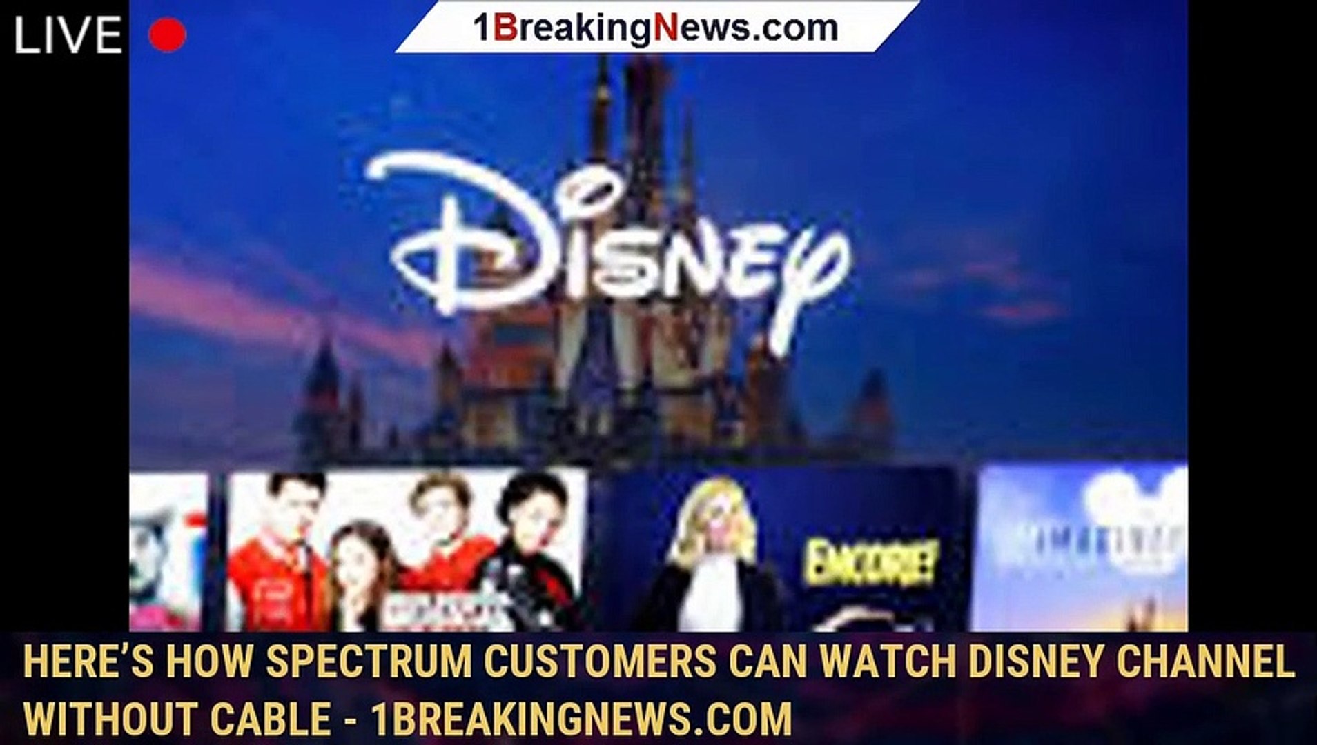 Watch disney channel discount free