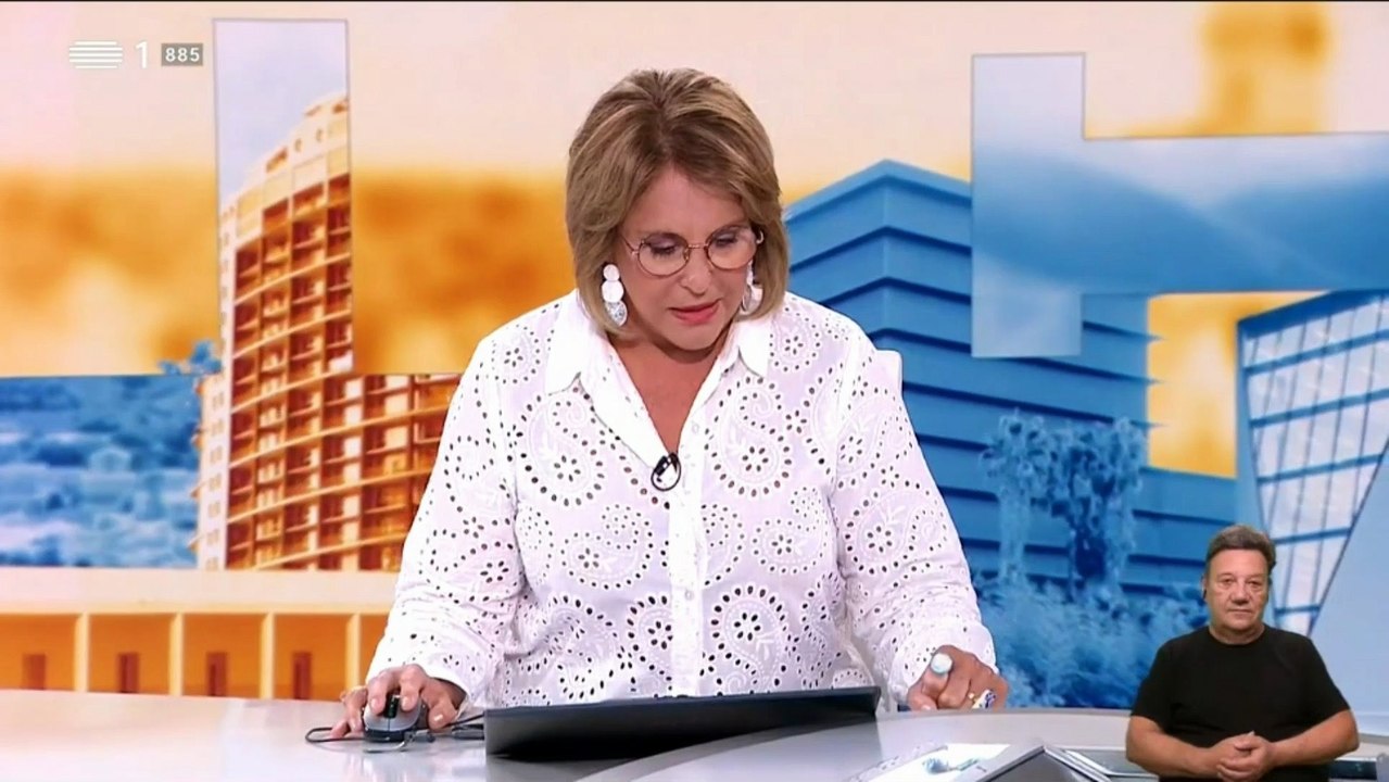 RTP 1 - Encerramento Portugal em Direto e inicio do Telejornal - 11/09 ...