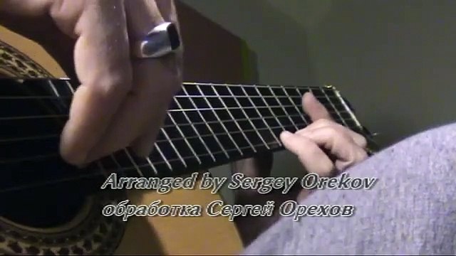 Очи чёрные (Dark Eyes) - Сергей Орехов - (Sergei Orekhov) - guitar George Spanoudis