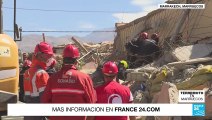 Continúan las operaciones de rescate en Marruecos