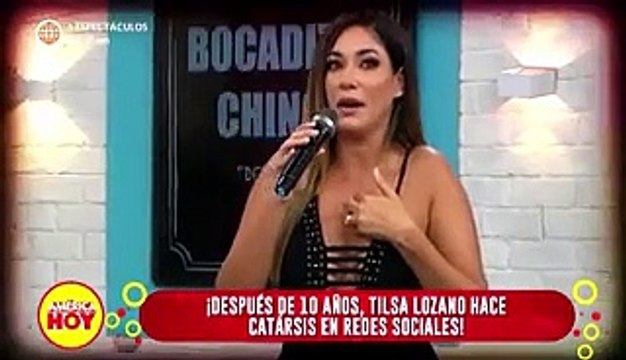 Tilsa Lozano llora al recordar revelaciones sobre el 'Loco' Vargas en EVDLV