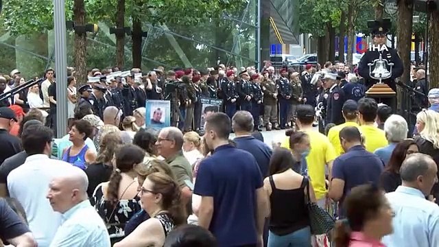 New York'ta 11 Eylül saldırılarının kurbanları törenle anıldı