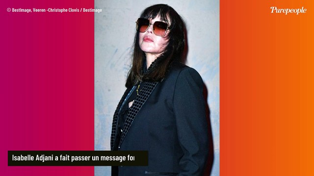 Je suis vieille et je vous emmerde : Isabelle Adjani assume le temps qui passe face aux vieux cons et sales types