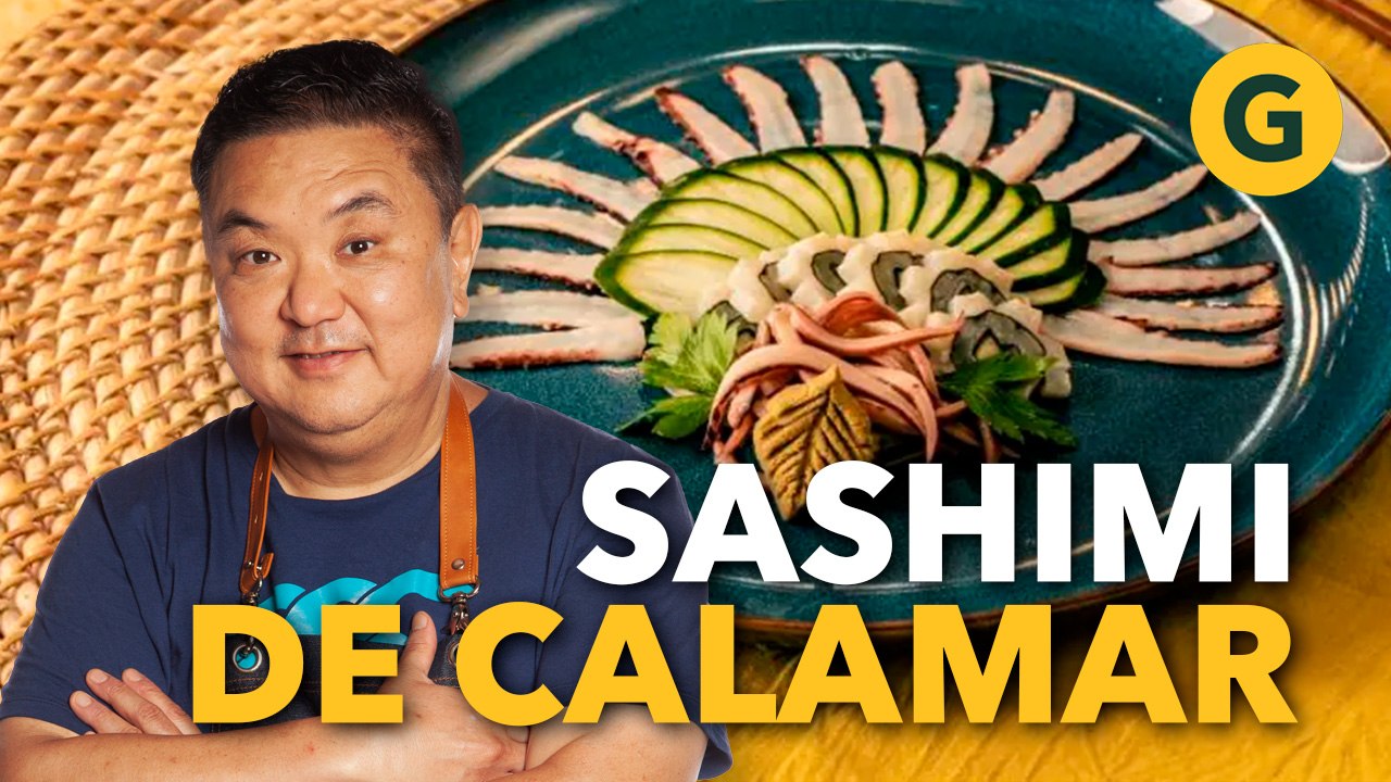 SASHIMI DE CALAMAR: una DELICIA JAPONESA de la mano de Iwao Komiyama | El Gourmet