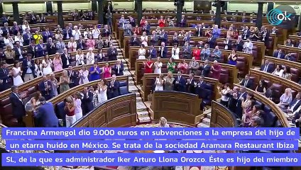 Armengol también subvencionó con 9.000 € a la empresa del hijo del etarra fugado