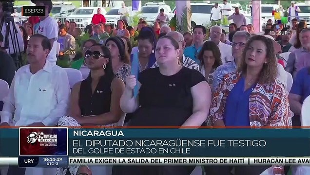 Pueblo y gobierno nicaragüenses rinden homenaje al Pdte. Salvador Allende