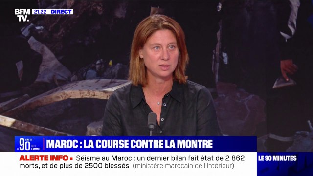 Séisme au Maroc: On est en train d'évaluer les besoins , indique Isabelle Defourny (présidente de Médecins Sans Frontières France )