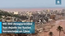 Ciclón Daniel azota las costas de Libia y deja más de 2 mil muertos