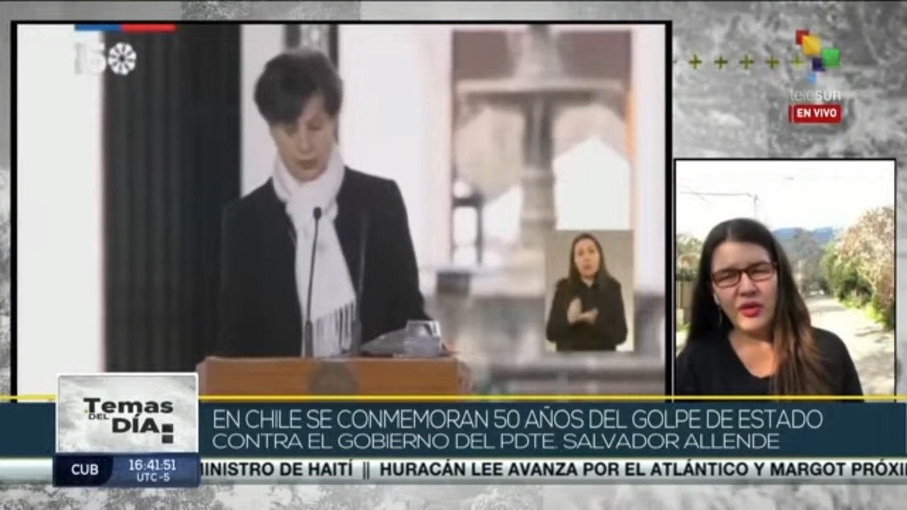 Chile continúa conmemorando los 50 años del golpe de estado