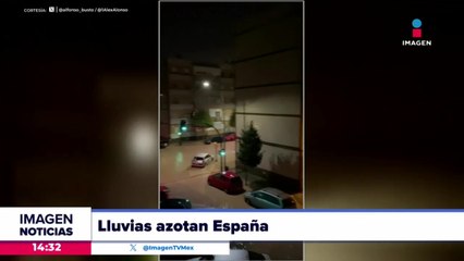 Lluvias azotan el sureste de España