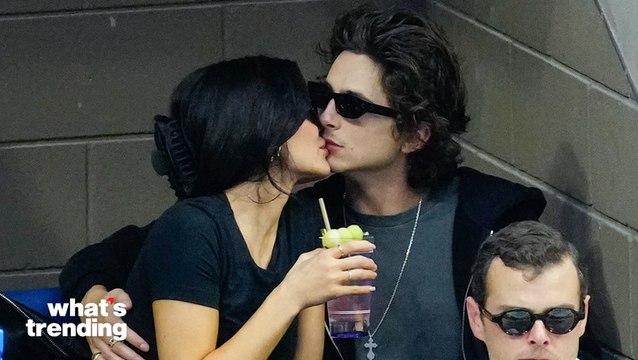 Kylie Jenner & Timothée Chalamet Stun Social Media With PDA Filled US Open Date