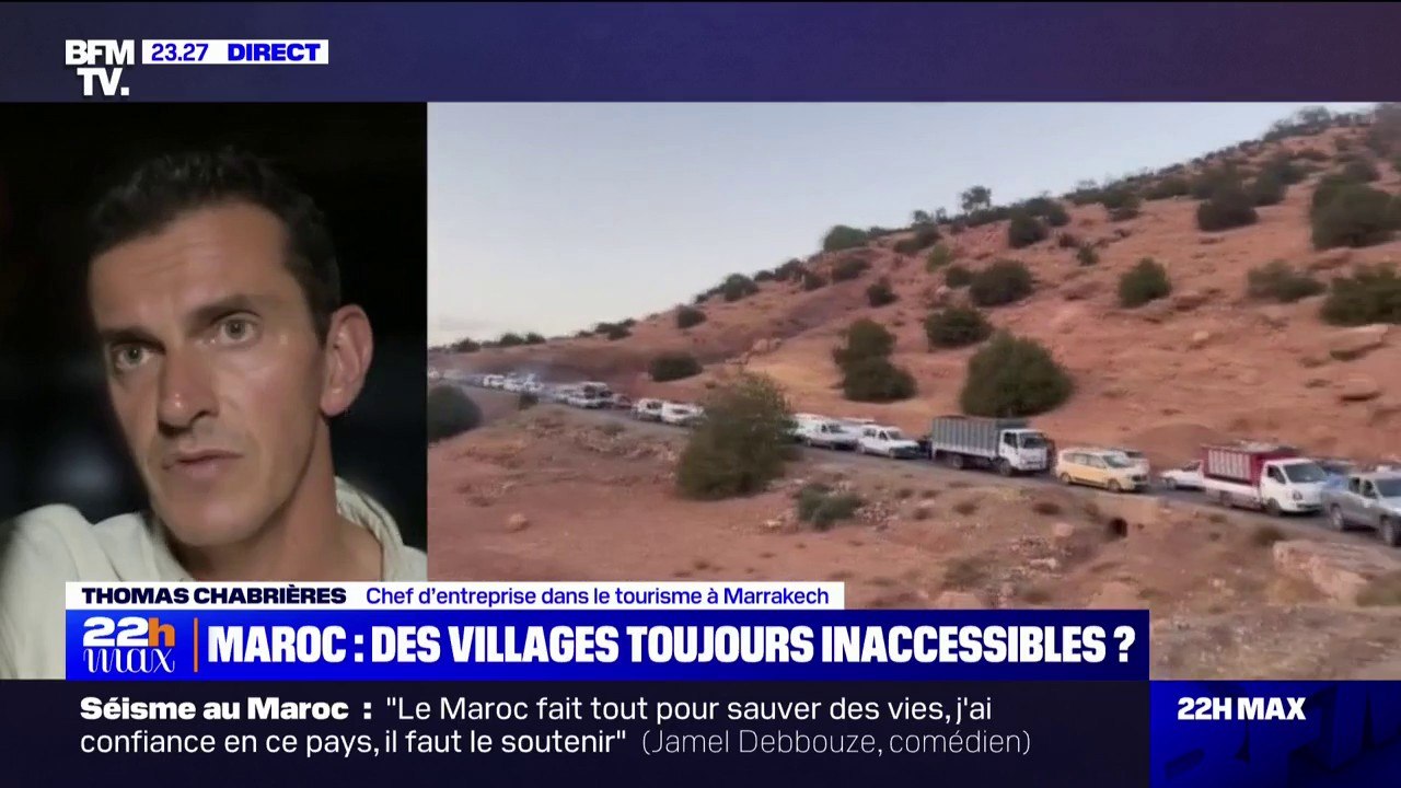 "On est partis hier pour se rapprocher le plus possible de l'épicentre": Le témoignage d'un chef d'entreprise français à Marrakech qui a rallié des villages reculés pour leur apporter une aide humanitaire
