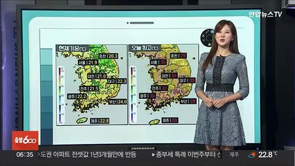[날씨클릭] 오늘도 초가을 늦더위…흐린 하늘 속 남부 소나기