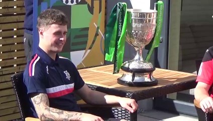 Oban Camanachd captain Daniel Sloss speaking ahead of 2023 Camanachd Cup final