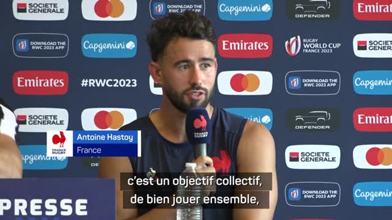 Bleus - Hastoy : "J'ai juste envie de jouer"