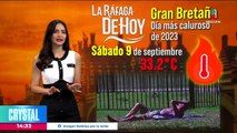 Gran Bretaña registra su día más caluroso