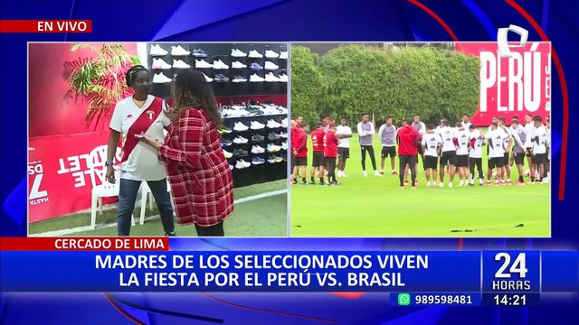 Perú vs. Brasil: mamás de nuestros jugadores están listas para alentar a la “bicolor”