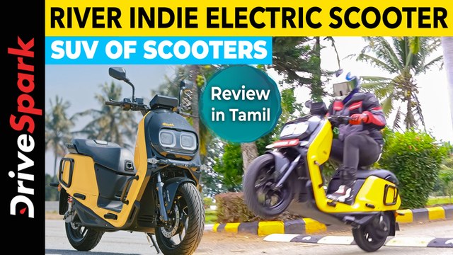 River Indie Electric Scooter Review in Tamil | SUV of Scooters | Ghosty