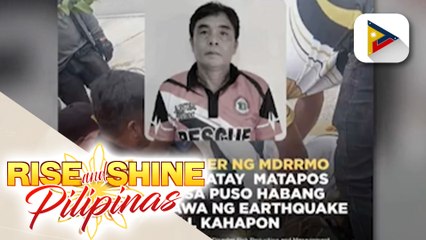 Rescuer na nasa earthquake drill sa Cagayan, patay matapos atakihin sa puso