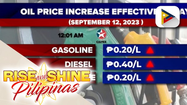 Dagdag-presyo sa mga produktong petrolyo, epektibo ngayong araw