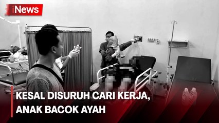 Anak Bacok Ayahnya Karena Kesal Disuruh Cari Kerja