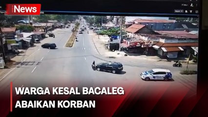 SUV Tabrak Motor, Mobil Bacaleg di Kota Bengkulu Viral Gegara Abaikan Korban