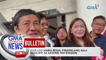 Pasig court acquits Maria Ressa, Rappler of tax evasion | GMA Integrated News Bulletin