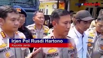 Kemarau 3 Bulan, Kapolda Jambi Kerahkan 4 Mobil Water Canon Salurkan Air Bersih