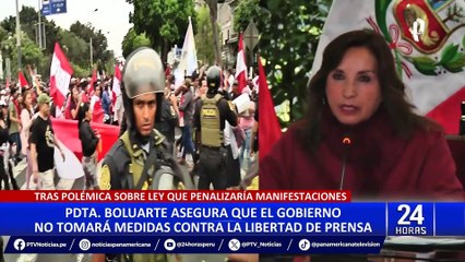 Dina Boluarte sobre Alejandro Sánchez: "Tiene que rendir cuentas en territorio peruano"