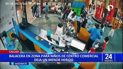 Callao: nuevas imágenes de balacera en centro comercial Minka