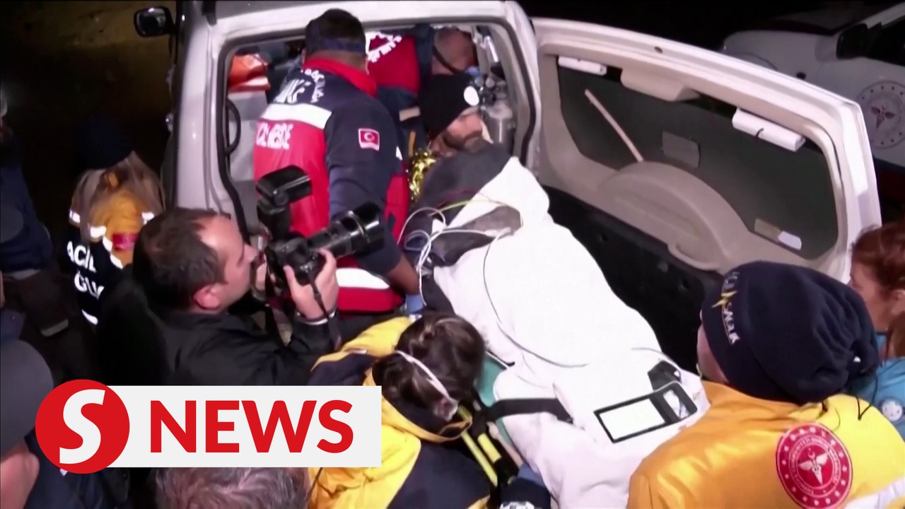 US caver rescued after days-long climb in Turkish cave