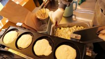 Cách làm bánh đồng xu phô mai kéo sợi Hàn Quốc