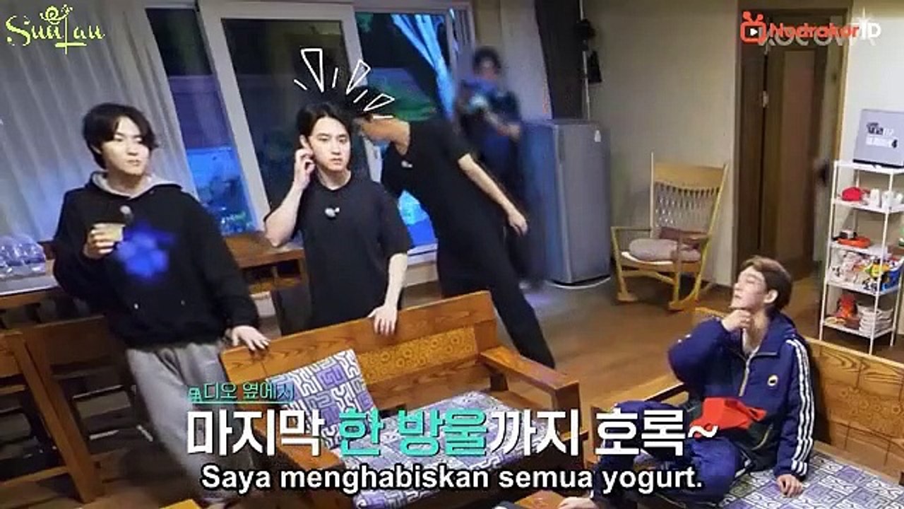 [INDO SUB] EXOs Travel the World on a Ladder in Geoje and Tongyeong E10