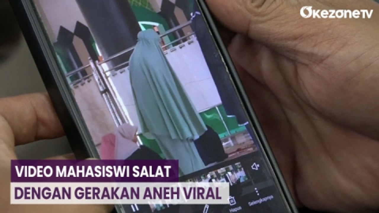 Picu Kehebohan, Mahasiswi di Pekanbaru Salat dengan Gerakan Aneh