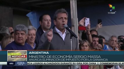 Argentina elimina impuesto por la ganancia en los salarios