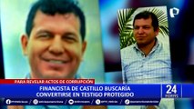 Alejandro Sánchez quiere ser testigo protegido y revelar actos de corrupción durante gobierno de Castillo