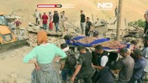 تلاش‌ امدادگران در ویرانه‌های زلزلۀ مراکش؛ شمار قربانیان به ۲۸۰۰ نفر رسید
