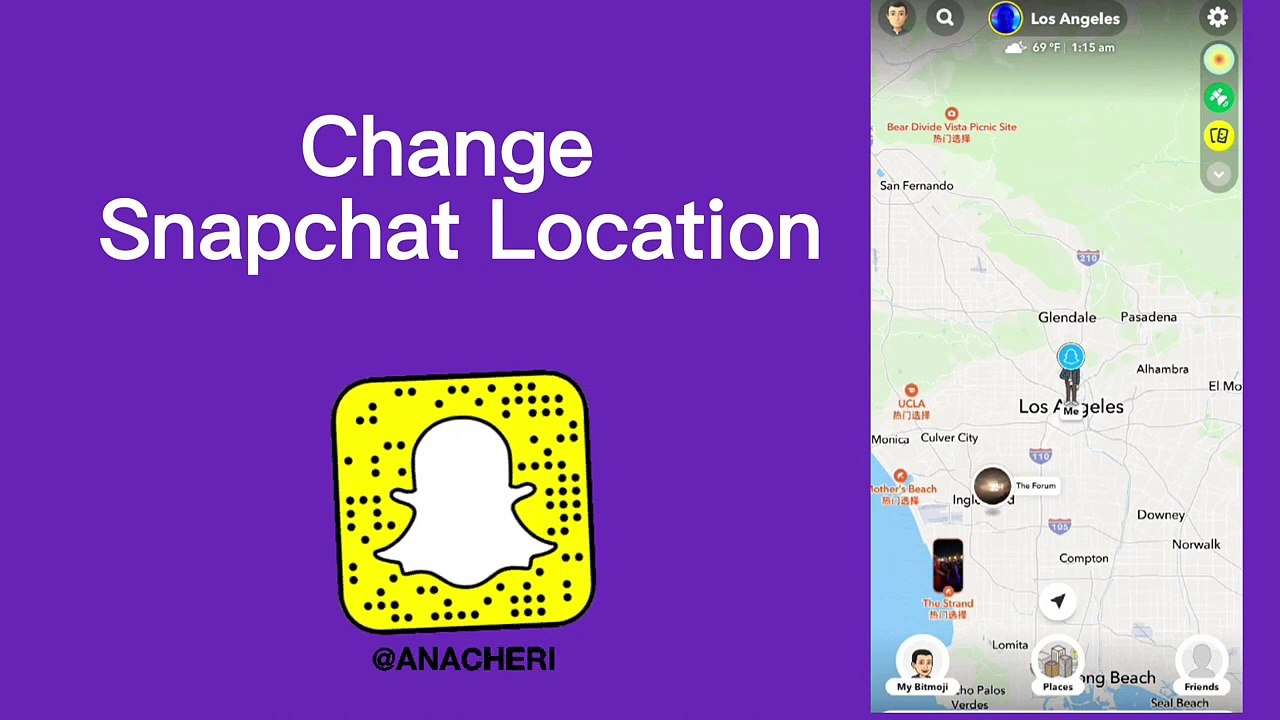 How to Change Snapchat Location on iPhone_Android Free Snap Map