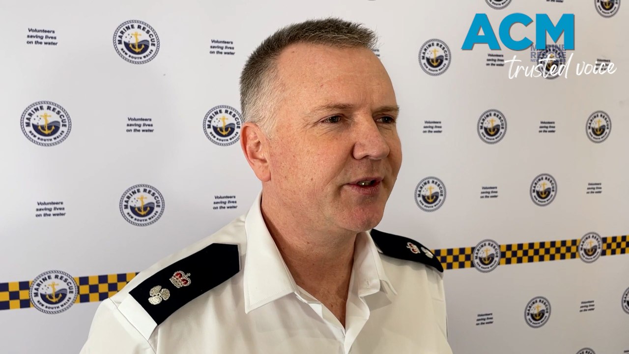 Marine Rescue Southern Zone Commander Mike Hammond talks about the Batemans Bay SAREX