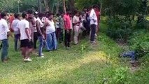 मुजफ्फरपुर: झाड़ी में मिला अज्ञात युवक का शव, इलाके में फैली सनसनी