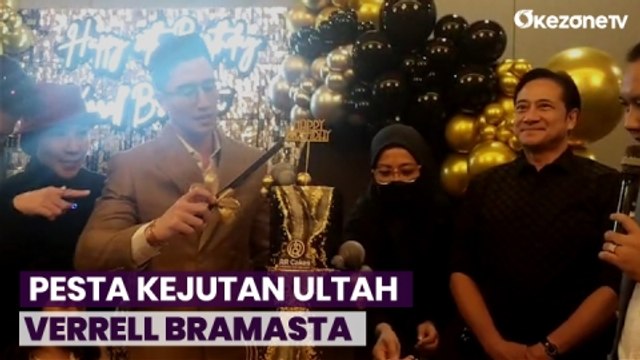 Intip Pesta Kejutan Ultah Verrell Bramasta, Mewah!