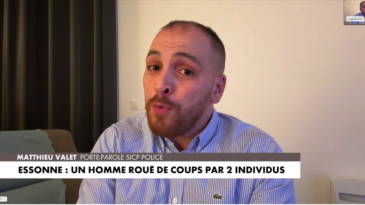 Matthieu Valet : «Cela fait peur de savoir que ces gens peuvent se servir de drapeaux en agressant quelqu’un qui sert aussi la population en travaillant dans la police nationale»