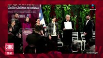 López Obrador participa en conmemoración por los 50 años del golpe de Estado en Chile