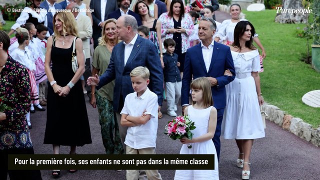 Jacques et Gabriella de Monaco en CE2 : grande première dans leur scolarité, un grand pas selon Charlene de Monaco